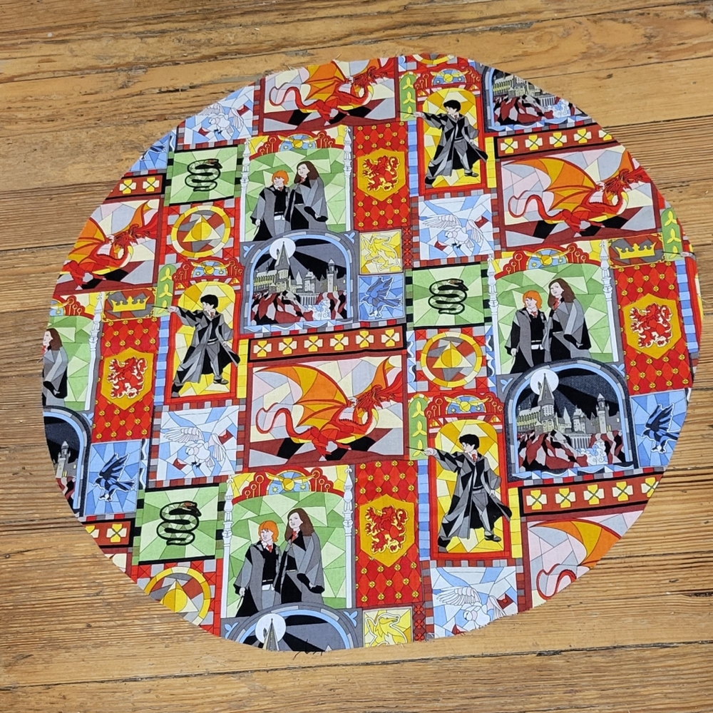Harry Potter Colorful Bold Graphic Fabric